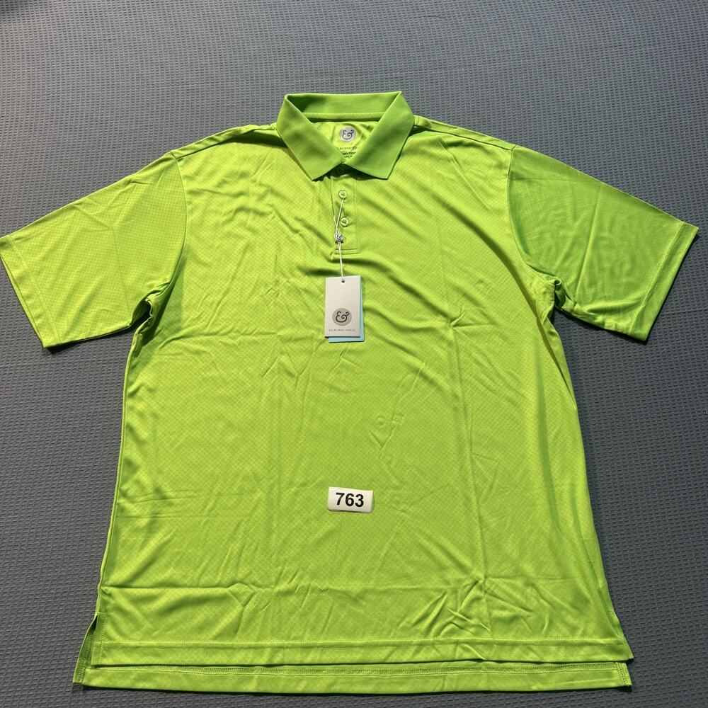 Kilburne & Finch Shirt Men Sz‎ L  Green Brand New